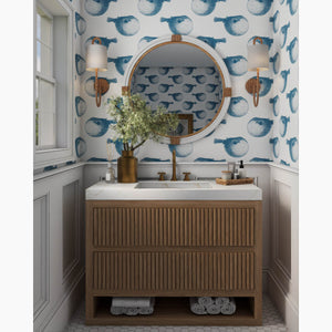 Mr. Blow Blueprint Wallpaper