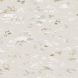 Nimbus Dove Grasscloth Wallpaper