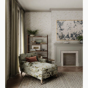 Nimbus Dove Grasscloth Wallpaper