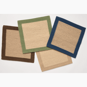 Outdoor Border Sage Rug