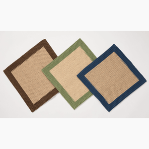 Outdoor Border Sage Rug