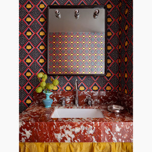 Peony Onyx Wallpaper