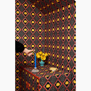 Peony Onyx Wallpaper