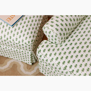 Periwinkle Grass Fabric