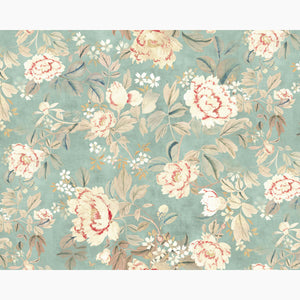 Petite Peony Sky Fabric
