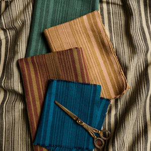 Pipit Stripe Quail Fabric