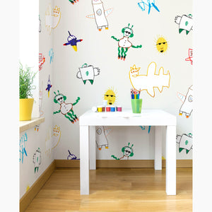 Planet Chillin' Milky Way Wallpaper