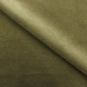 Plush Olive Velvet Fabric