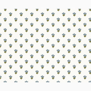 Pressed Petunia Bluebird Fabric