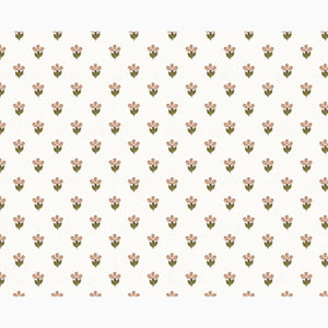 Pressed Petunia Rouge Fabric