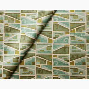 Retazo Celadon Velvet Fabric