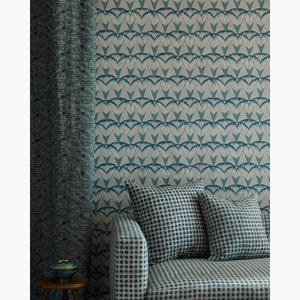 Retazo Denim Drapery Fabric