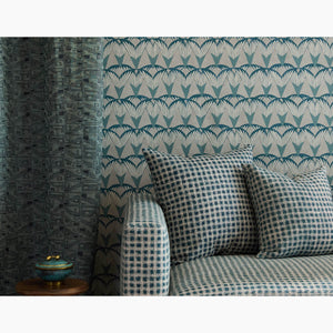 Retazo Denim Drapery Fabric