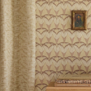 Retazo Jute Drapery Fabric