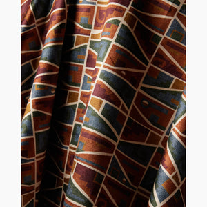 Retazo Rust Velvet Fabric