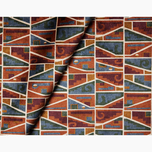 Retazo Rust Velvet Fabric