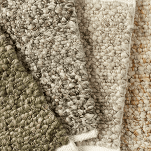 River Rock Boucle Sterling Silver Rug