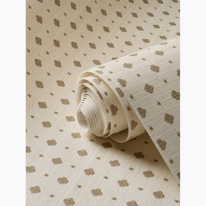 Silvia's Cloth Gold Grasscloth Wallpaper