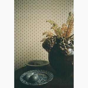 Silvia's Cloth Gold Grasscloth Wallpaper