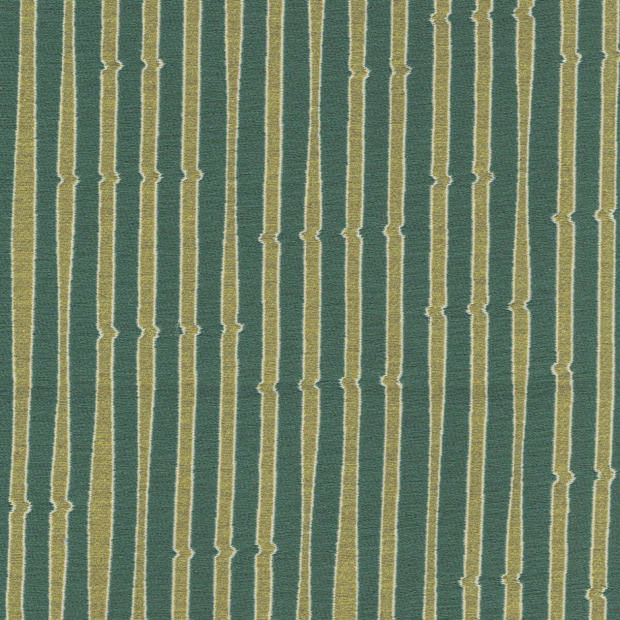 Snag Stripe Green Fabric