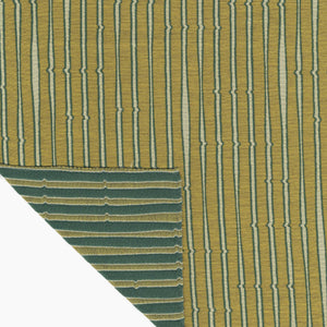 Snag Stripe Green Fabric