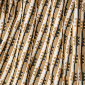 Spindle Stripe Charcoal Fabric