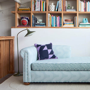 Squiggle Dot Fog Fabric (Medium Weight)