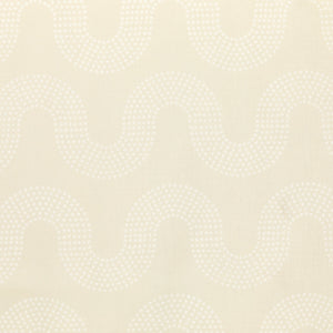 Squiggle Dot Oat Fabric (Light Weight)