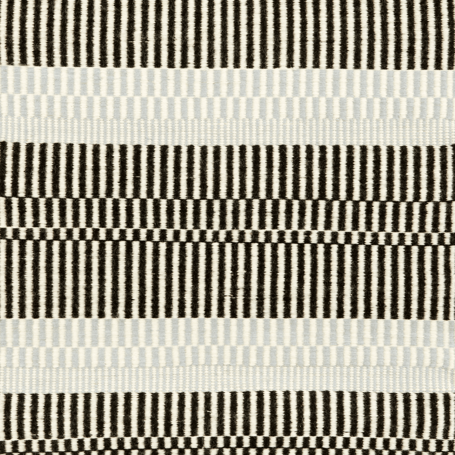 Stockholm Stripe Midnight Ivory Rug