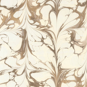 Stone Plume Winter White Wallpaper