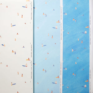 Surf Peeps Swells Wallpaper