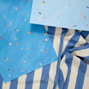 Surf Peeps Swells Wallpaper