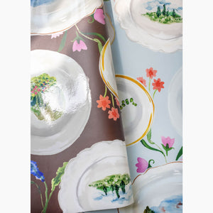 Tablescape Mint Wallpaper