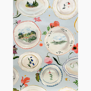 Tablescape Mint Wallpaper