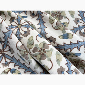 Tashkent Cream Velvet Fabric