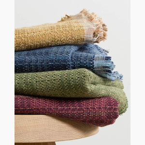 Tetra Plum Woven Fabric