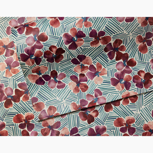 Tropics Plum Wallpaper
