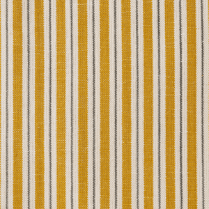 Two Tone Ticking Gold and Ash Fabric