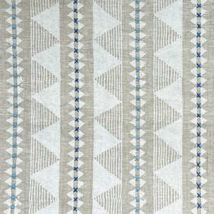 Una White Embroidered Fabric