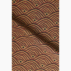 Valley Dot Russet Fabric