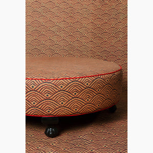 Valley Dot Russet Fabric