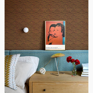 Valley Dot Russet Wallpaper