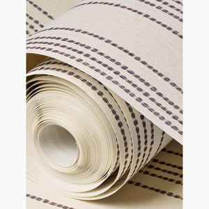 Vera's Stripe Burgundy Wallpaper
