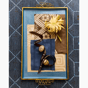 Vinea Moirea Nyx Grasscloth Wallpaper