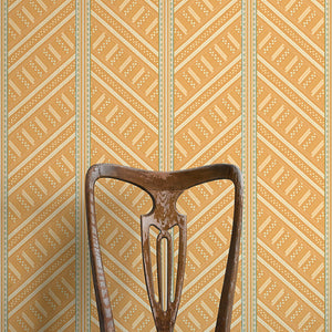 Vondel Ochre Yellow Wallpaper