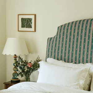 Woodland Rose Mint and Persimmon Fabric