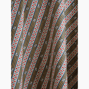 Woodland Rose Tobacco and Rust Fabric