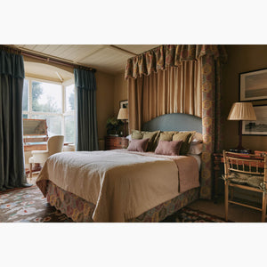 Woven Plain Ginger Pink Fabric