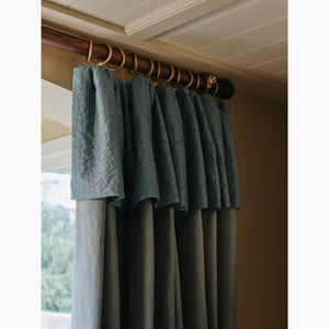 Woven Plain Old Blue Fabric