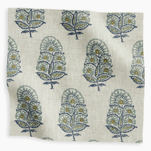 Zardosi Celadon Fabric